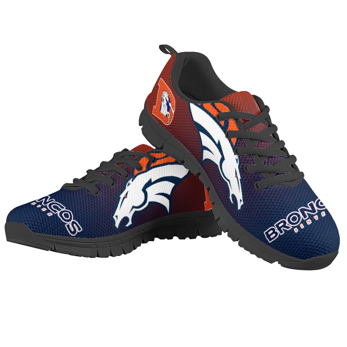 Women's Denver Broncos AQ Running NFL Shoes 003